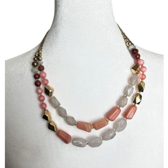 Fashion Statement Multi-color  Beaded Necklace - Picture 1 of 4